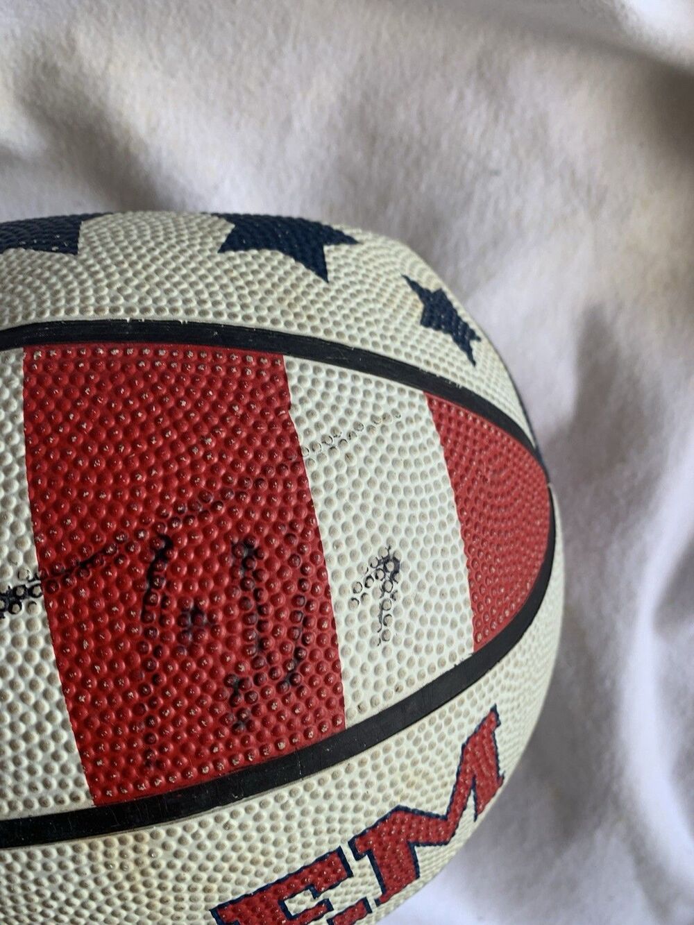Signed Autographed Baden NBA Basketball Harlem Globetrotters Vtg Ball - Picture 3 of 10
